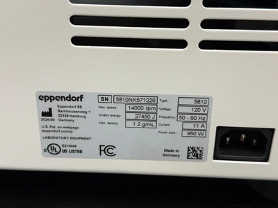 Used Eppendorf 022627110 Centrifuges Missouri US | BioLabTek #1325584