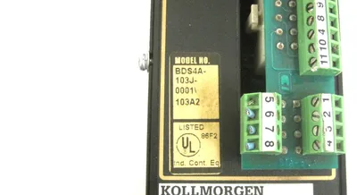 KOLLMORGREN IND. BDS4A-103J-0001/103A2 SERVO AMPLIFIER BDS4A103J0001103A2