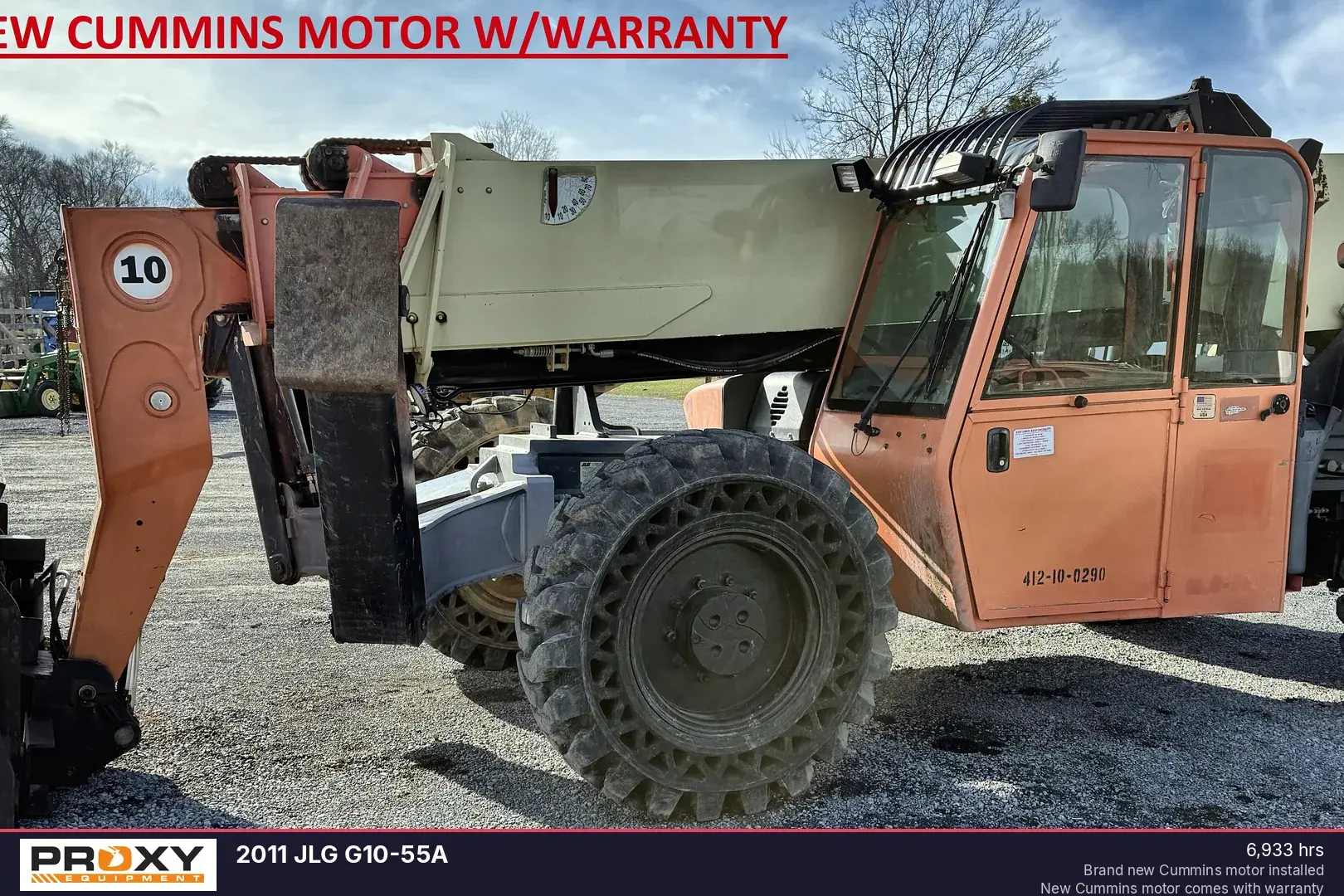 Used 2011 JLG G10-55A Misc Forklifts Indiana US | Proxy Equipment #1382906