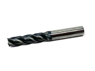 USED ACCUPRO SQUARE END MILL 1/2", 2" LOC, 1/2" SHANK DIAM, 4" OAL, 4 FLUTE