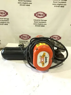 CM B Electric Chain Hoist 1/4 Ton 250kg 1/4HP 1.0Amps
