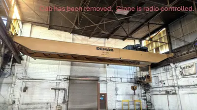 DEMAG 30 / 7 Ton Cranes - Overhead, Bridge | Highland Machinery & Crane (2)