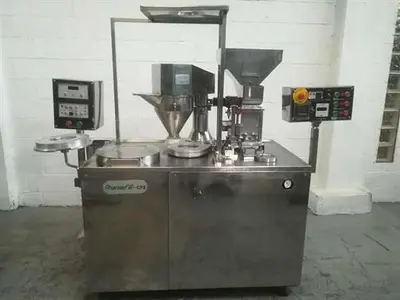 Pharmafill Model CF2 Stainless Steel Semiautomatic Filler