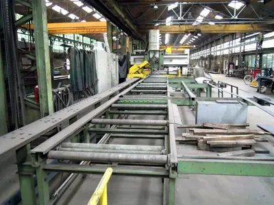 USED TRENNJAEGER SBM 1000 CNC SAW/DRILL LINE