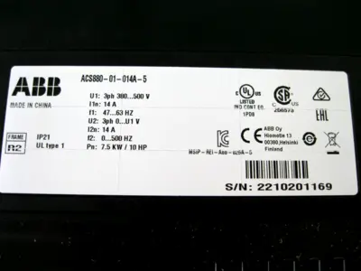 USED ABB ACS880-01-014A-5