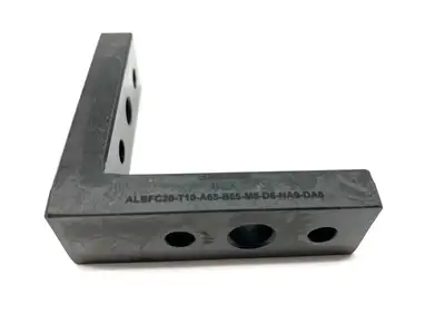 New | in-Stock Misumi Standard NAAMS L Block 3x3 Holes Angle Plates Michigan US | Maverick Industrial Sales #1473807