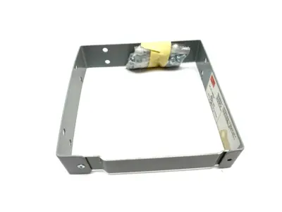 USED HOFFMAN U-CONNECTOR JOINING BRACKET 6" X 6" X 1.38" DEPTH