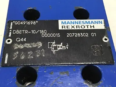 Used MANNESMANN REXROTH DBETR-10/180 Valves/Fittings Michigan US | Ideal Machinery #577001
