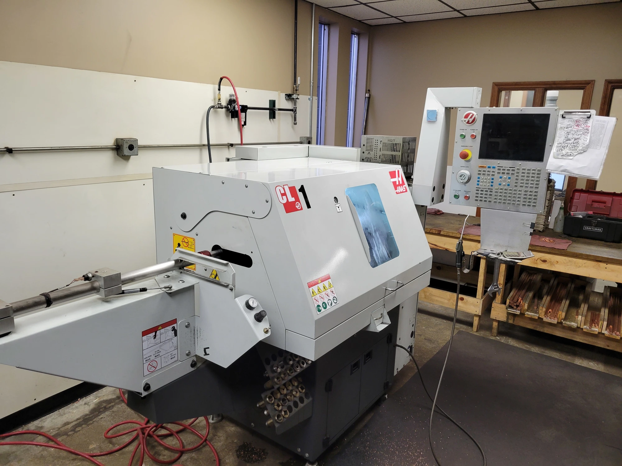Used 2017 HAAS CL-1 A8175MS 210072 | Quick Machinery Sales, Inc.