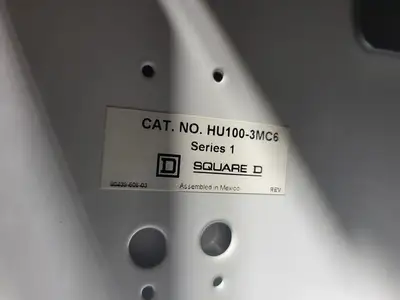 USED SQUARE D MODEL 6