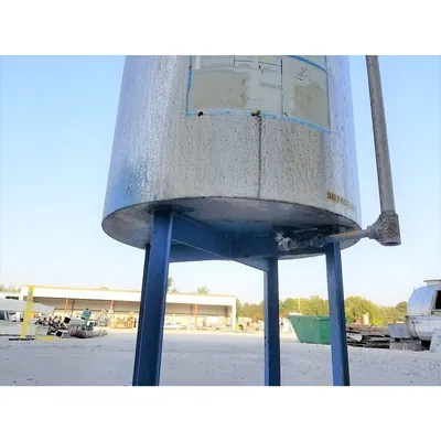 Used Stainless Steel Liquid Tank - 140 Gallon