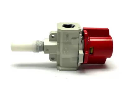 Used SMC Manual Lockout Single Action Relief Valve 3-Port Pump & Valve Parts Michigan US | Maverick Industrial Sales #1487595