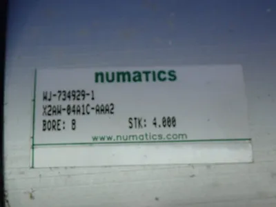 Used NUMATICS X2AW04A1CAAA2 Pumps Ohio US | HGR 24 #1144827