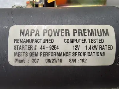 USED NAPA 44-9254