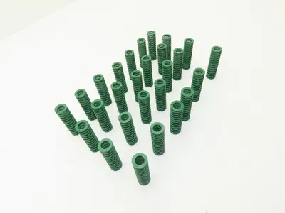 Danly 9-1210-11 DieMax XL Compression Die Springs Green 3/4"x 2.5"L  Lot of 26