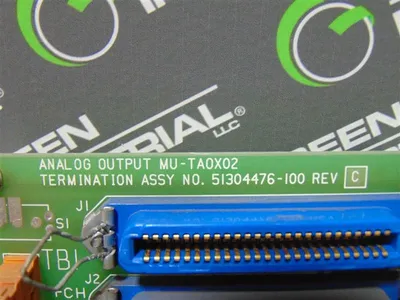 Honeywell MU-TAOX02 Analog Output Termination Board 51304476-100 Rev. C Used