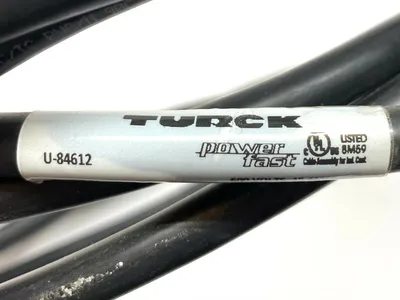 USED TURCK POWERFAST CORDSET U-84612