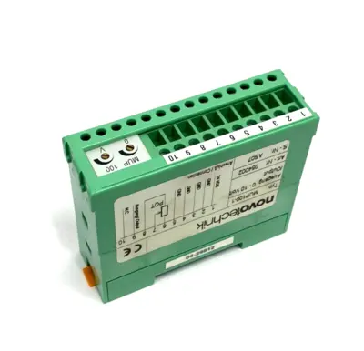 Used NOVOTECHNIK SIGNAL CONDITIONER INTERFACE FOR POSITION MEAUREMENT Industrial Controls | Maverick Industrial Sales #1110004