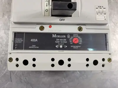 USED MOELLER NZM10-400H/ZM-400-OBI-CNA