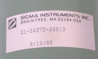 NEW SIGMA 21-3437D-28819 STEPPER MOTOR 213437D28819