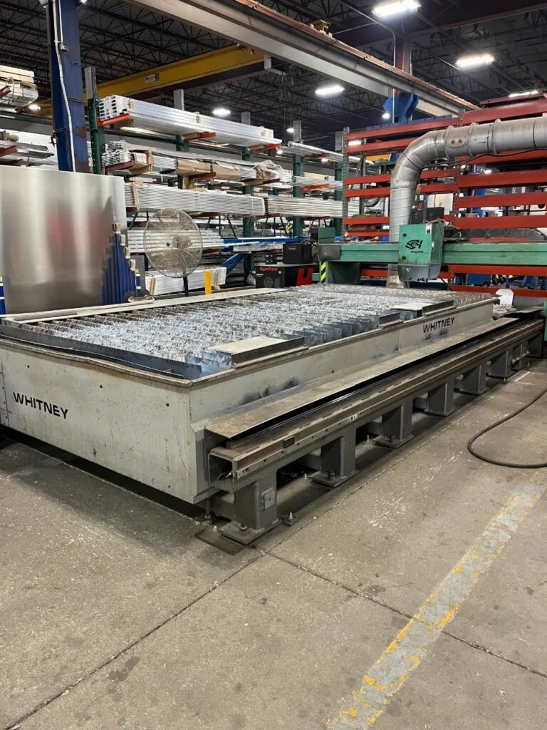 Used PIRANHA-WHITNEY 6X12 Plasma Cutters Georgia US | The Equipment Hub #1394630