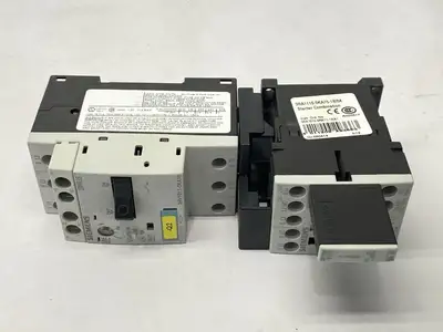 Used Siemens Contactor Starter Combination 0.9-1.25A 400VAC 24VDC Starters Michigan US | Maverick Industrial Sales #1401900