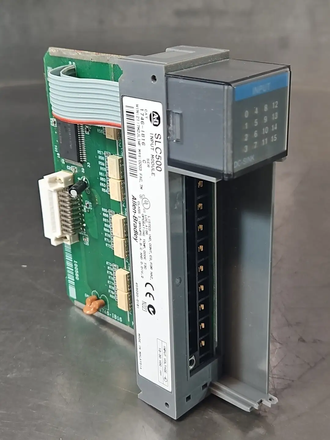 Allen-Bradley 1746-IB16/C SLC500 Input Module (BIN632)