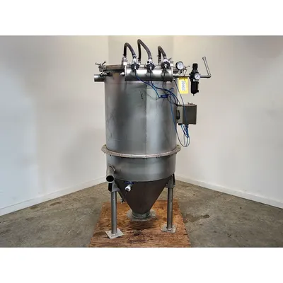 Used Stainless Steel 30" Diameter Filter Receiver