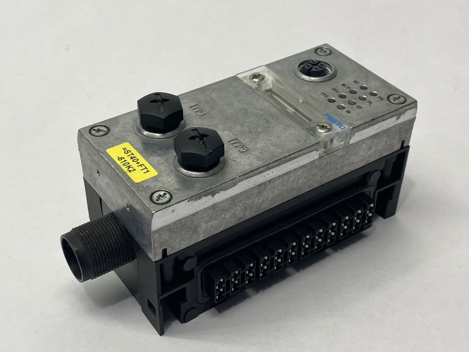 CPX-FB33, 548755, CPX-GE-EV-S, 195746 | Festo CPX-FB33 Bus Node 548755 w/ CPX-GE-EV-S Interlinking Block 195746 - Used