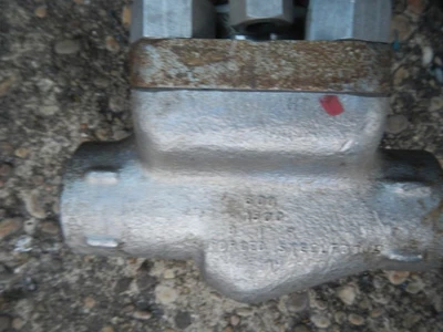 Kieley & Mueller 1" 600 Class, 316 Steel Socket Weld Control Val