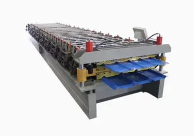 Double Roof Panel Roll Forming Machine in Costa Rica