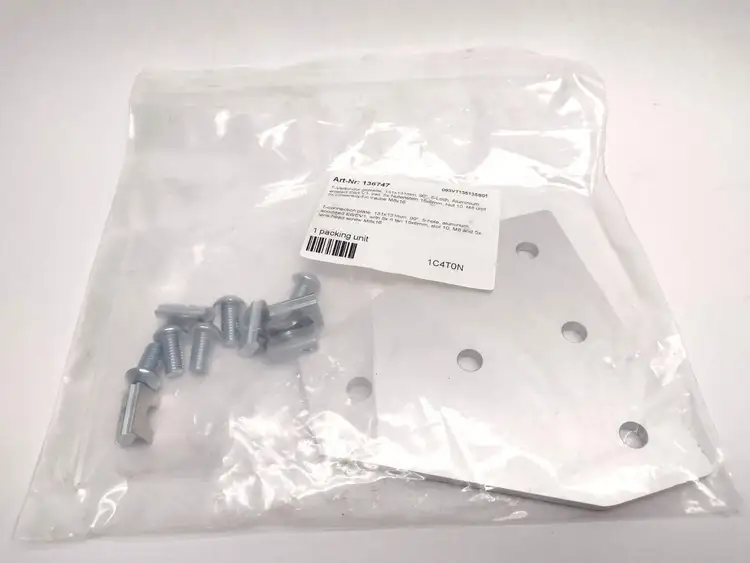 New | in-Stock FATH 45 Series 5 Hole Tee Flat Plate Parts Michigan US | Maverick Industrial Sales #1393552