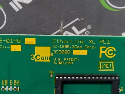 Allen Bradley 6189-PCIENET PCI Ethernet Card 03-0148-000 Used