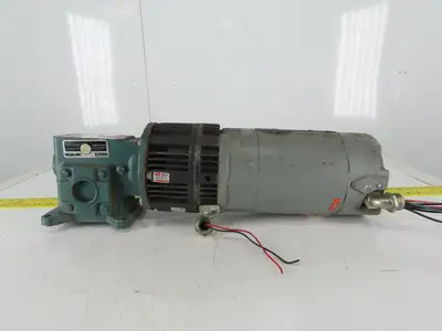 Dodge M615864001 DC Gear Motor W/General Electric Motor & Warner EM 50-40 Brake