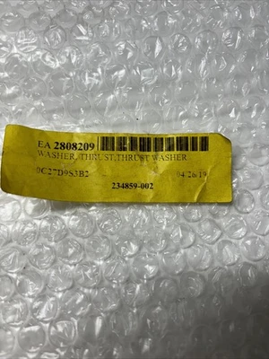 **NEW WASHER THRUST 234859-002 (LOT OF 17) #