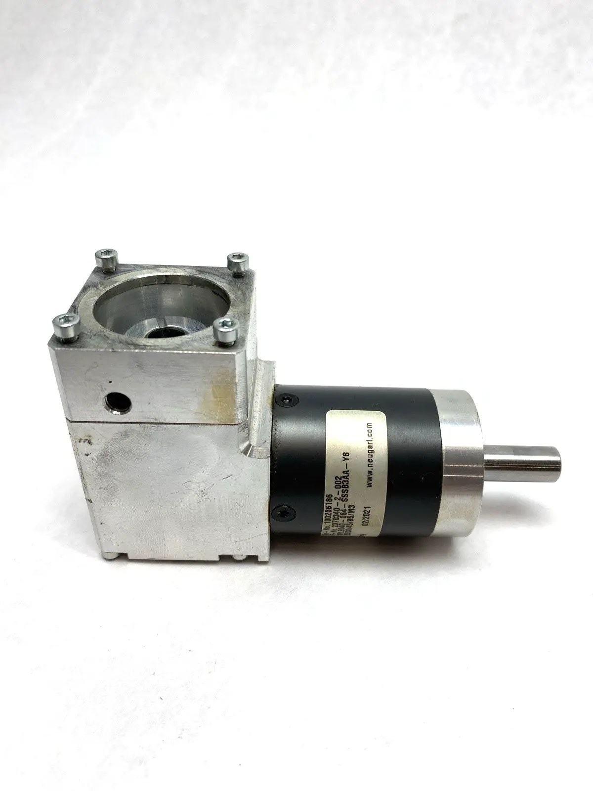 USED NEUGART PLANETARY GEARBOX, RIGHT ANGLE