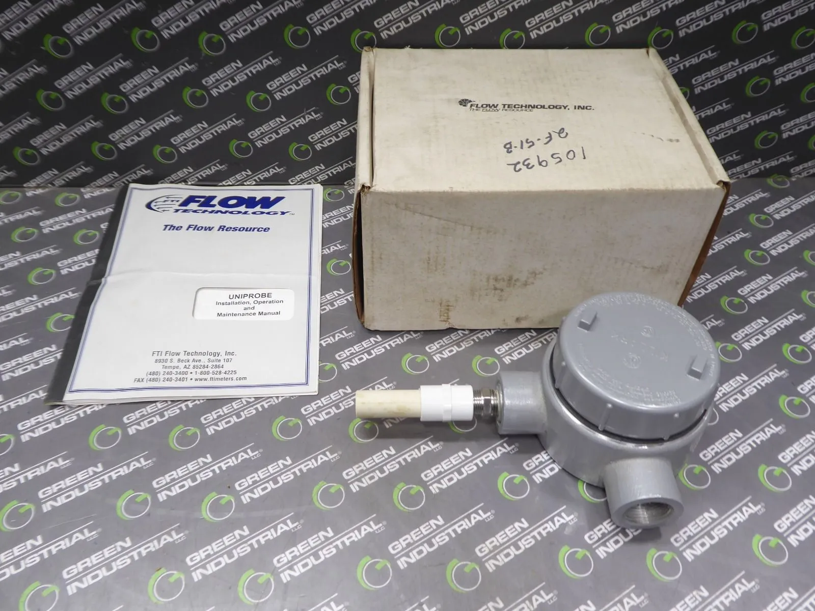 Flow Technology UP01-1-0-0000-8 UniProbe Flow Switch New NIB