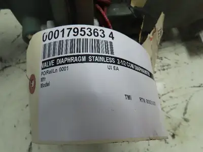 ITT Grinnell Pneumatic Diaphragm Actuator Valve 1-1/2" CF8 Stainless Butt Weld