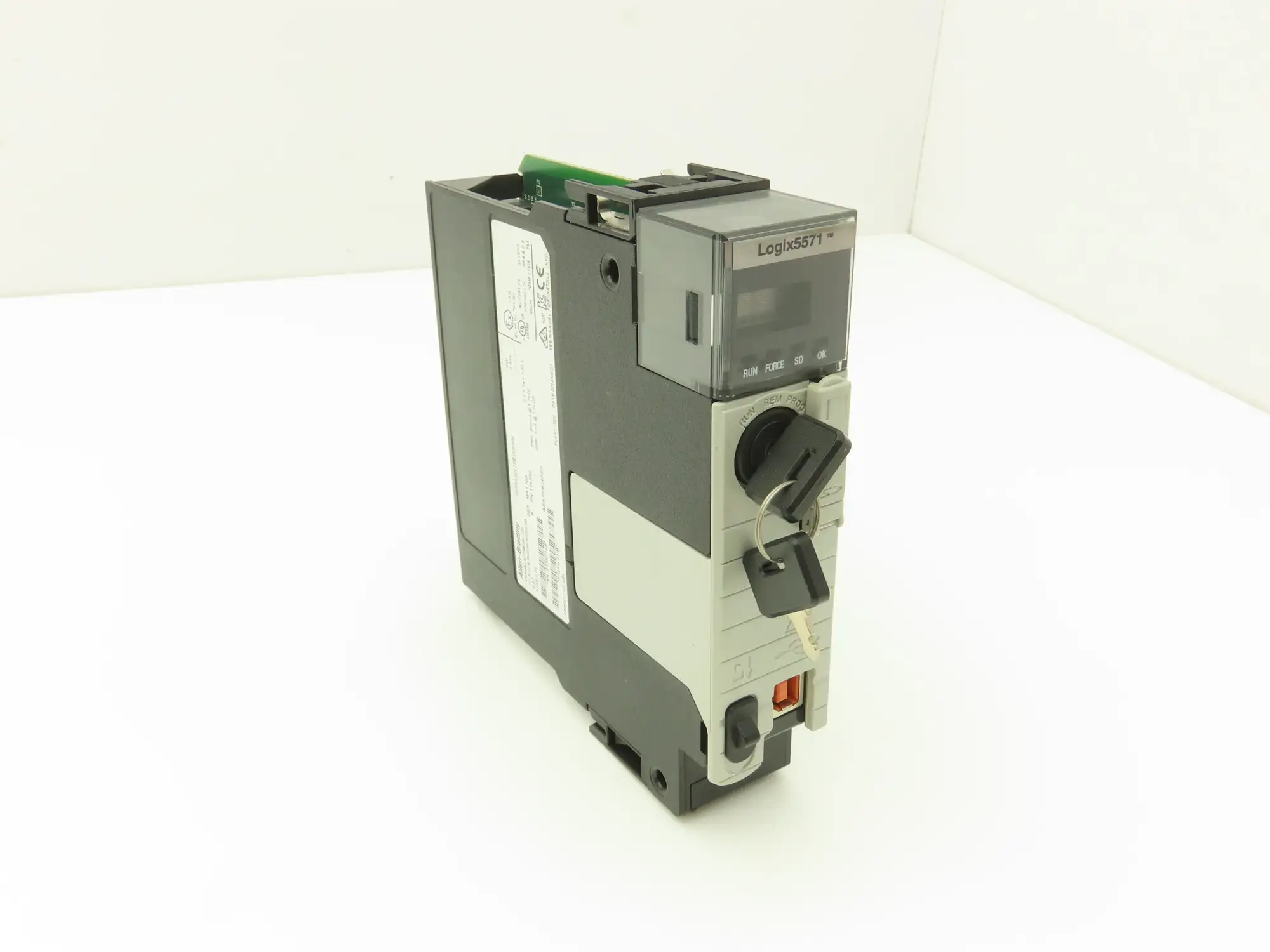 Allen Bradley 1756-L71 ControlLogix 2MB Controller Ser B FW 1.010