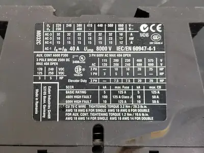 USED EATON XTCE032C10