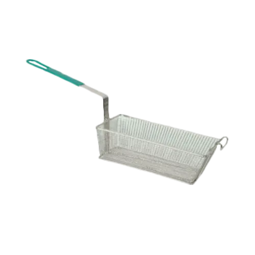 Fry Basket 6-5/8" X 13" X 5-1/8" Green Handle