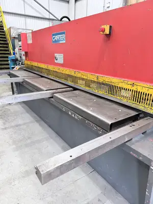 Carter Model QC12K-6 x 3200 Hydraulic Powered Guillotine
