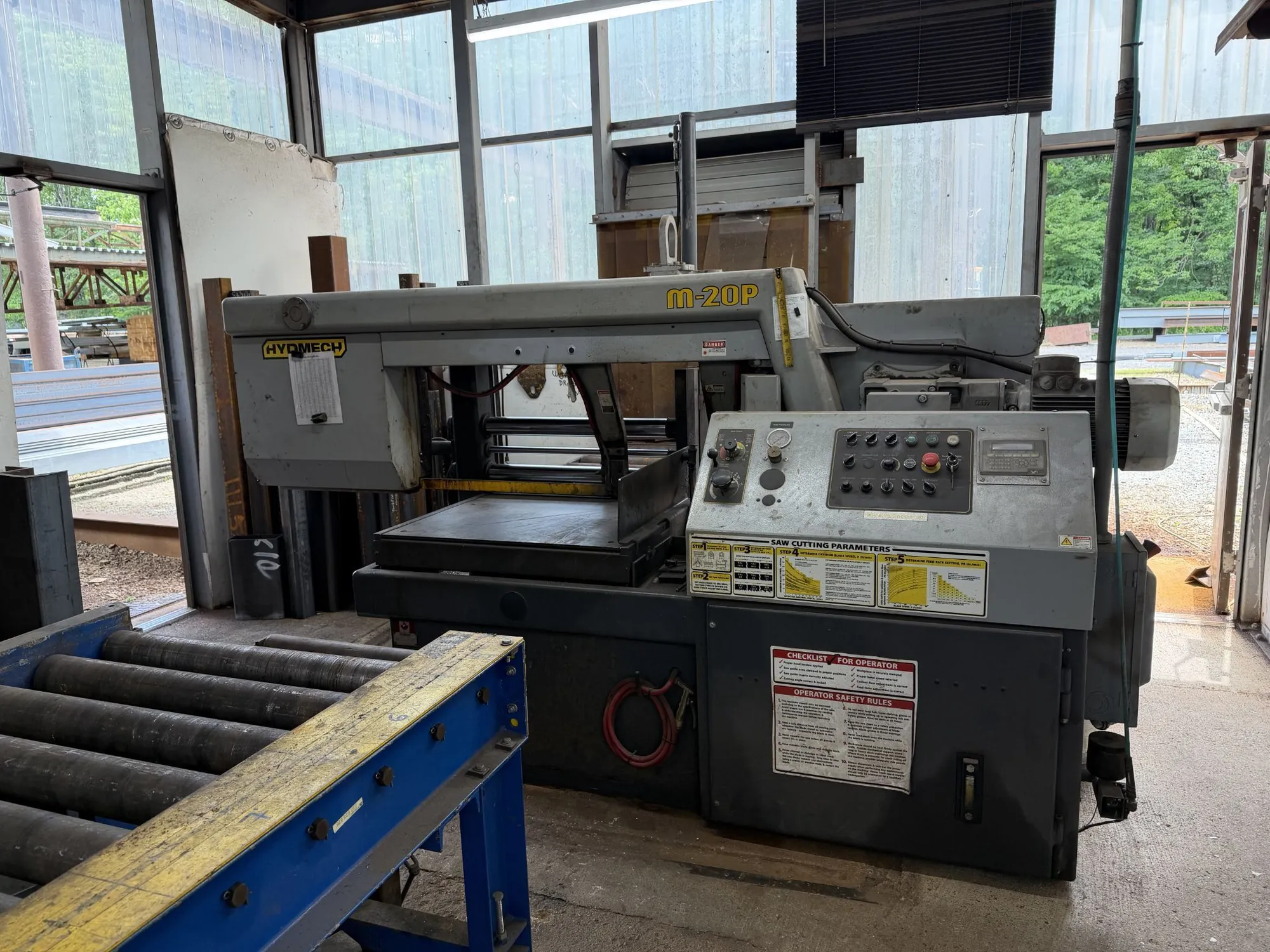 Used 2006 HYD-MECH M-20P Horizontal Band Saws Wisconsin US | Mac-Tech #1327912