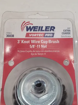 WEILER Wire Cup Brush Tooling & Accessories, Wire Brushes | Machinery Central (2)