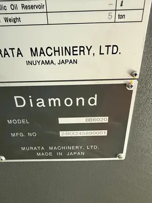 New 2024 Mitsubishi Diamond BB-6020 press brake 60 Ton 5.9" Stroke DAMAGED