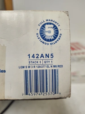 NEW LITHONIA LIGHTING LQMSW3R120277