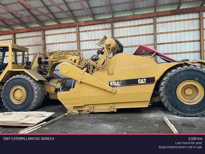 Used 1997 CATERPILLAR 615C SERIES II Scrapers Louisiana US | Proxy Equipment #1378376