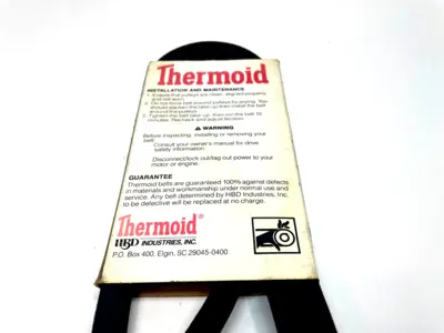 New | in-Stock Thermoid Power Driven V-Belt 5/8" x 38" OD Belts Michigan US | Maverick Industrial Sales #1454164