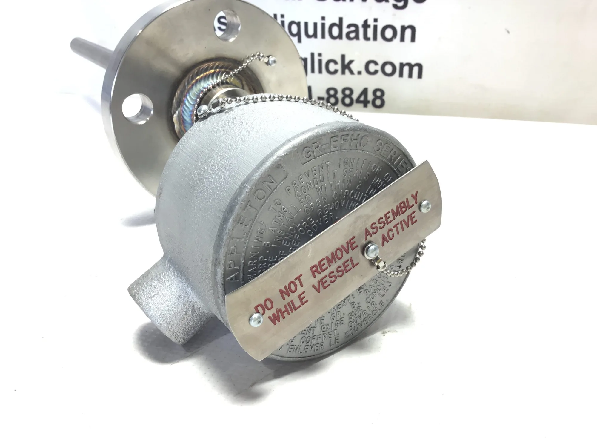 Appleton GR-EFH0 Series Level Transmitter 1-1/8″ 150 A/SA132 F316L/316 B16.5 TVM