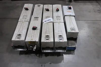 LOT OF 5 ABB DRIVES